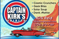 Captain Kirk's Edibles - Promo Magnet
